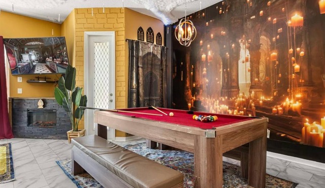 Theme Home with Heated Pool Spa and Game Room