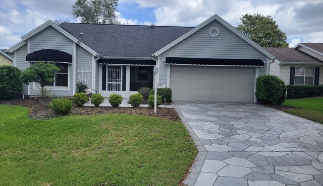 This two bedroom, two bath house is ideal for a short stay or a long vacation in The Villages
