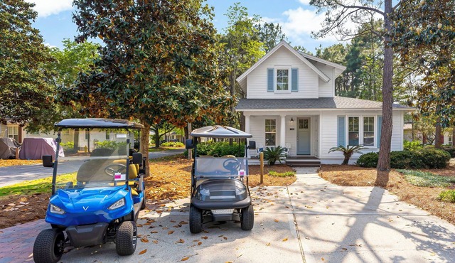 Two Golf Carts ~ Pet Friendly