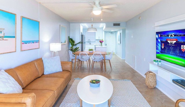 Ultimate Space Coast Condo with Ocean Views, Heated Pool & BBQ Grills ☀️