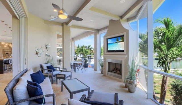 Waterfront Home | Infinity Pool, Spa & Outdoor Fireplace
