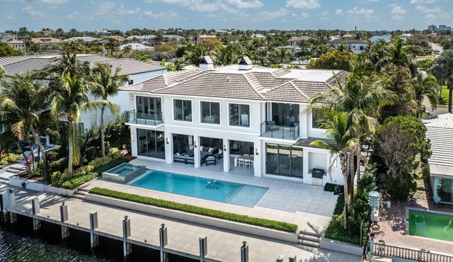 Waterfront Luxury Estate with Private Dock Lighthouse Point