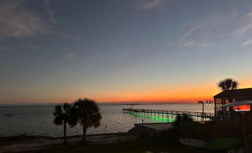 Waterfront Master Suite with Views of Barrier Island
