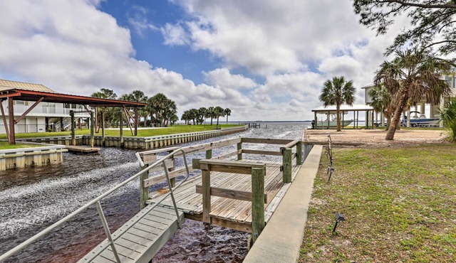 Waterfront Panacea Vacation Rental w/Dock! in Panacea