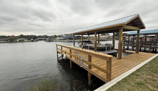 Waterfront Views from Inside Home, Screened Porch & Private Deck