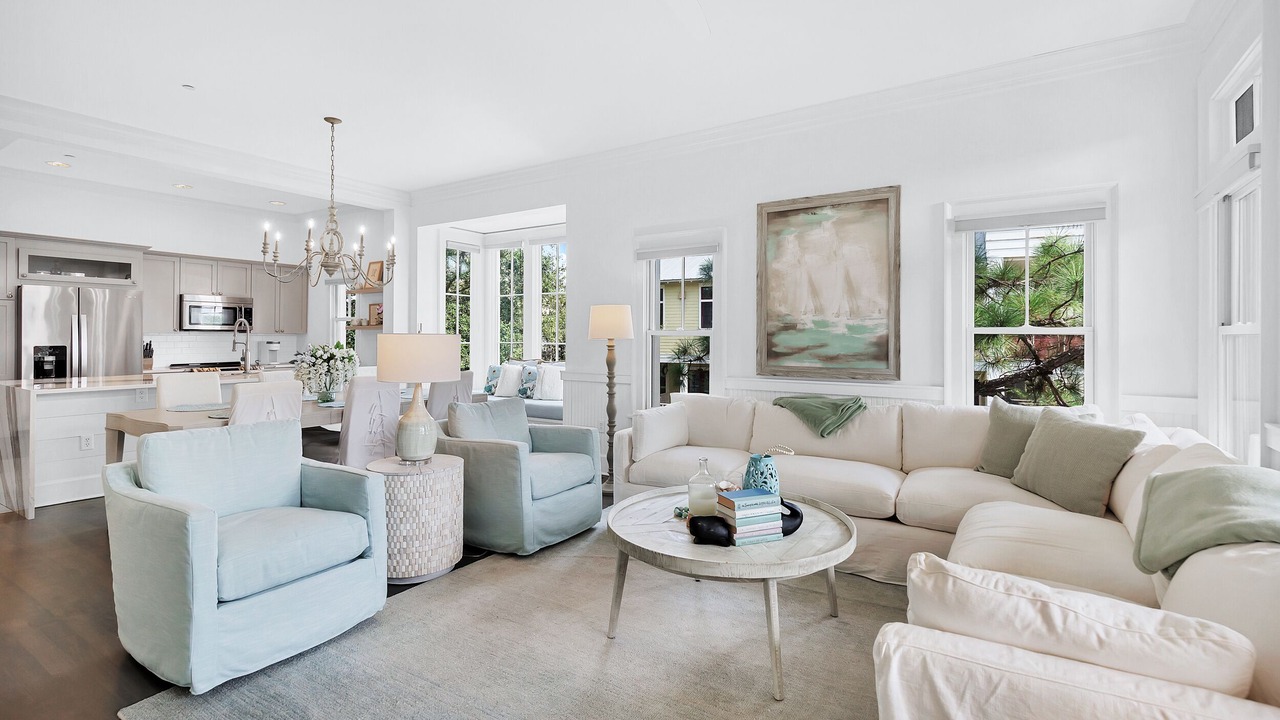 Photo of Livingroom in Watercolor