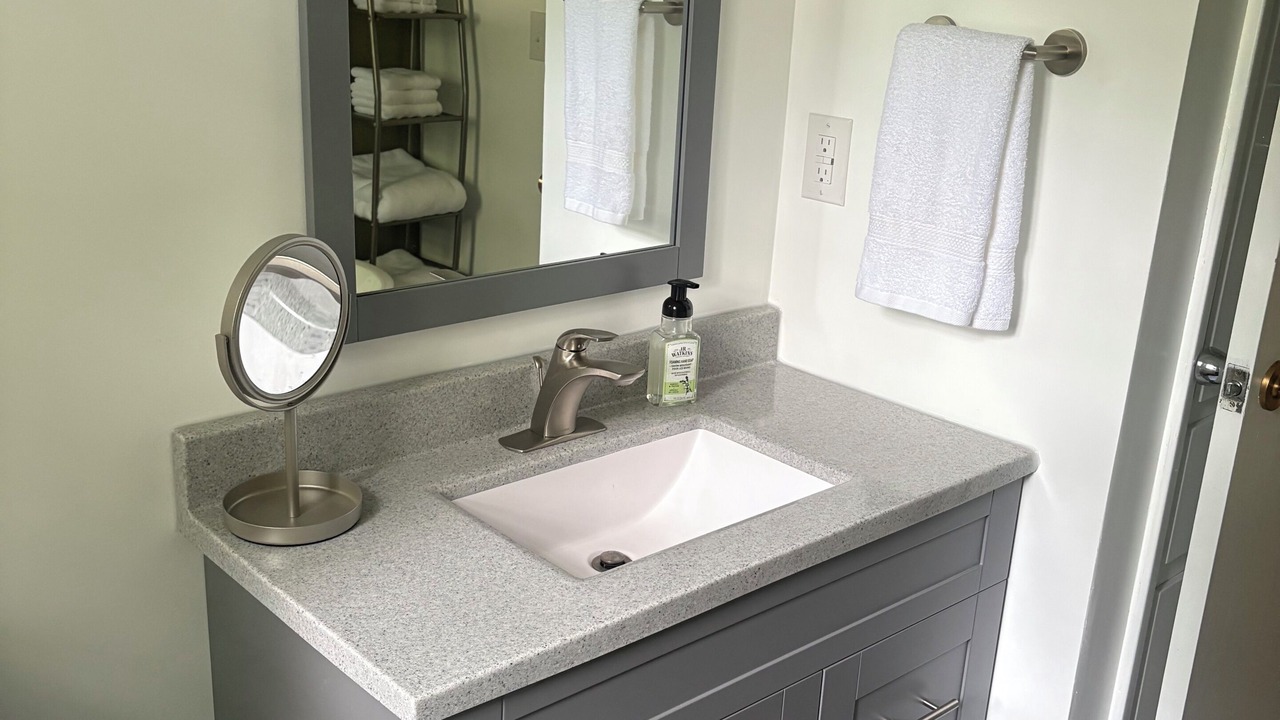 Photo of Bathroom in Brookline Station