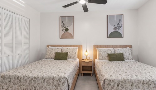 Deluxe 1-Bedroom 2beds w/ Kitchen & Sofa Bed