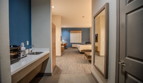 Standard Room, 1 King Bed, Accessible (Communication, Roll-In Shower)