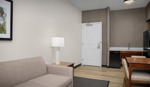 Suite, 1 Bedroom (Mobility/Hearing Access, Roll-In Shwr)