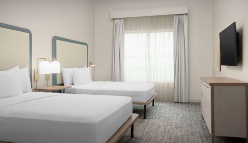 Suite, 2 Queen Beds, Accessible, Bathtub (Mobility & Hearing)