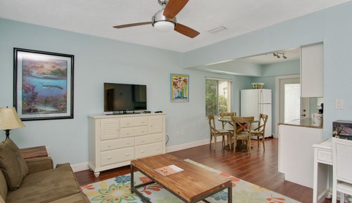 Family Apartment, 1 Bedroom, Garden View
