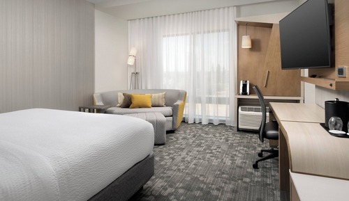 Room, 1 King Bed with Sofa bed, Hearing Accessible