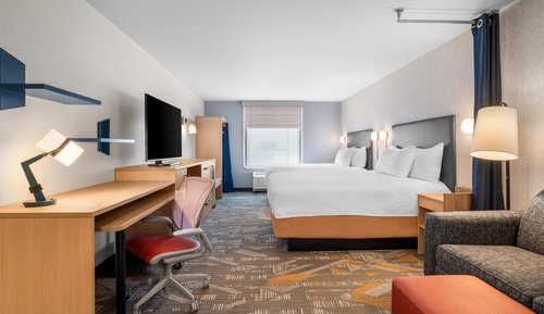 Studio, 2 Queen Beds, Accessible, Bathtub (Mobility & Hearing)