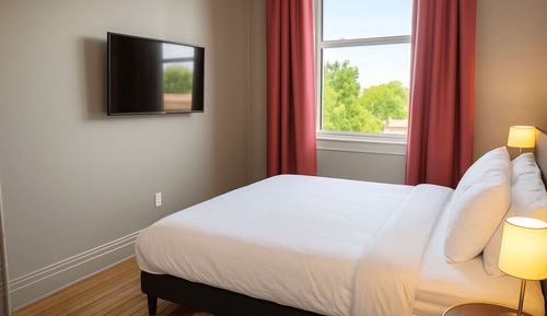 Deluxe Double Room, Refrigerator, Mountain View