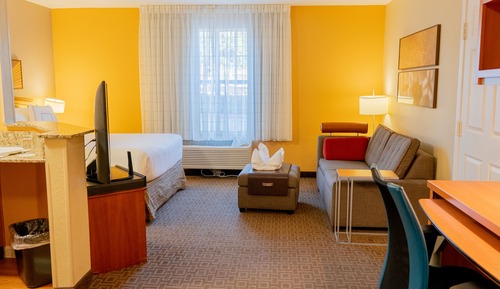 Studio, 1 Queen Bed with Sofa bed