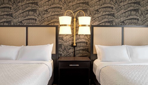 Suite, 2 Queen Beds, Accessible (Mobility & Hearing, Roll-in Shower)