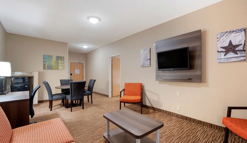 Suite, 1 King Bed, Non Smoking, Refrigerator & Microwave (Living Room;with Sofabed)