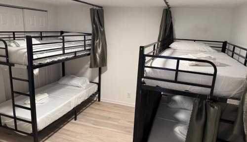 Bed in 4-Bed Male Dormitory Room