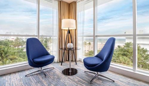 Ocean View Two Double Beds Room
