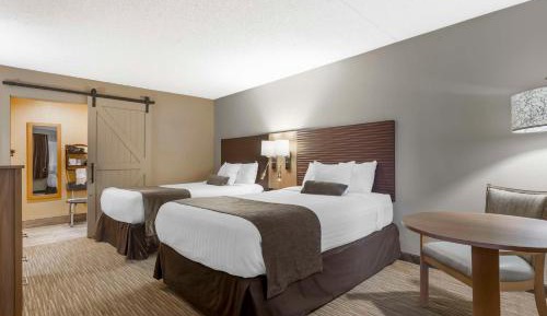 Double Room with Two Double Beds - Accessible