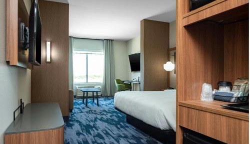 King Room with Roll-In Shower and Sofa Bed - Mobility Access