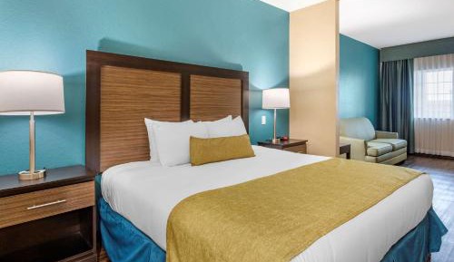 King Suite with Roll - In Shower - Mobility Access