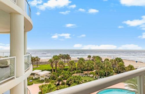 Galveston Apartment | Diamond Beach Resort - Lazy River View #419