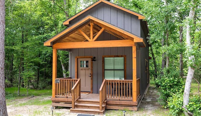 Deluxe Cabin Nestled in the Woods in Livingston, Texas
