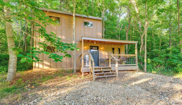 Creek Access & On-Site Trails: Serene Ozark Cabin