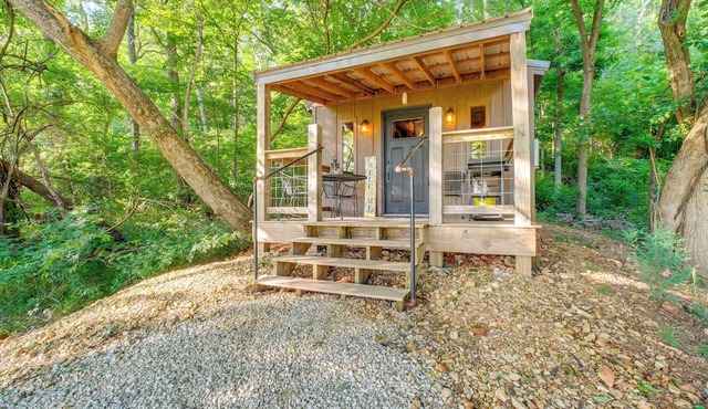 Fish, Hike & Unwind! Rustic Ozark Cabin